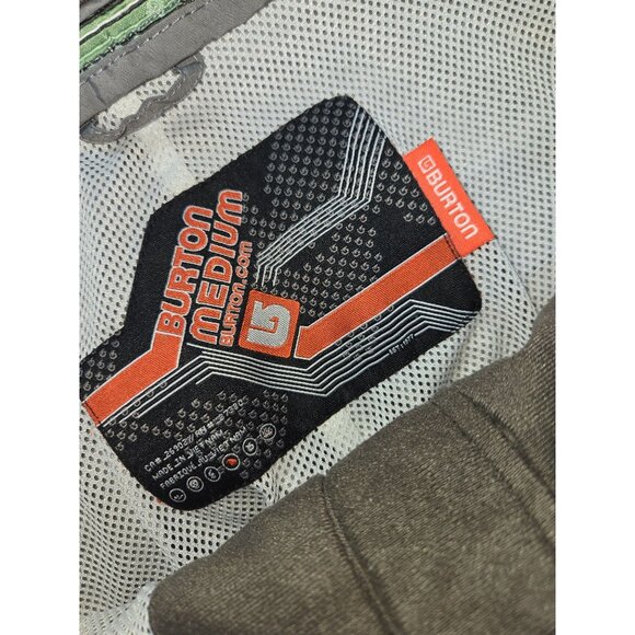 Burton Mens Gray Snow Pants Medium Waterproof Nylon - Picture 4 of 12